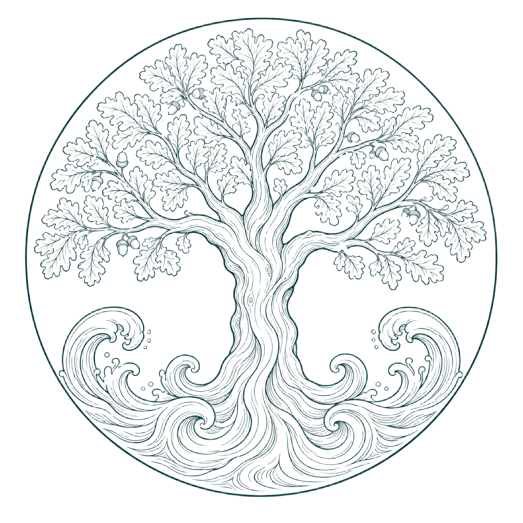 Oak & Wave Counseling seal